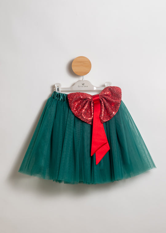 Fusta Tull Verde Funda Paiete AnneBebe