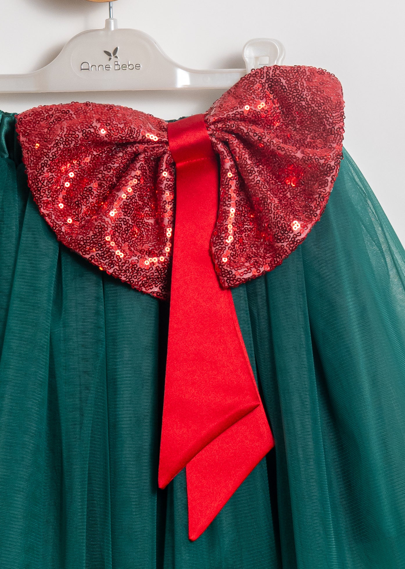 Fusta Tull Verde Funda Paiete AnneBebe