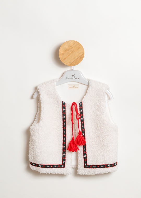 Vesta Traditionala Bucle Crem AnneBebe
