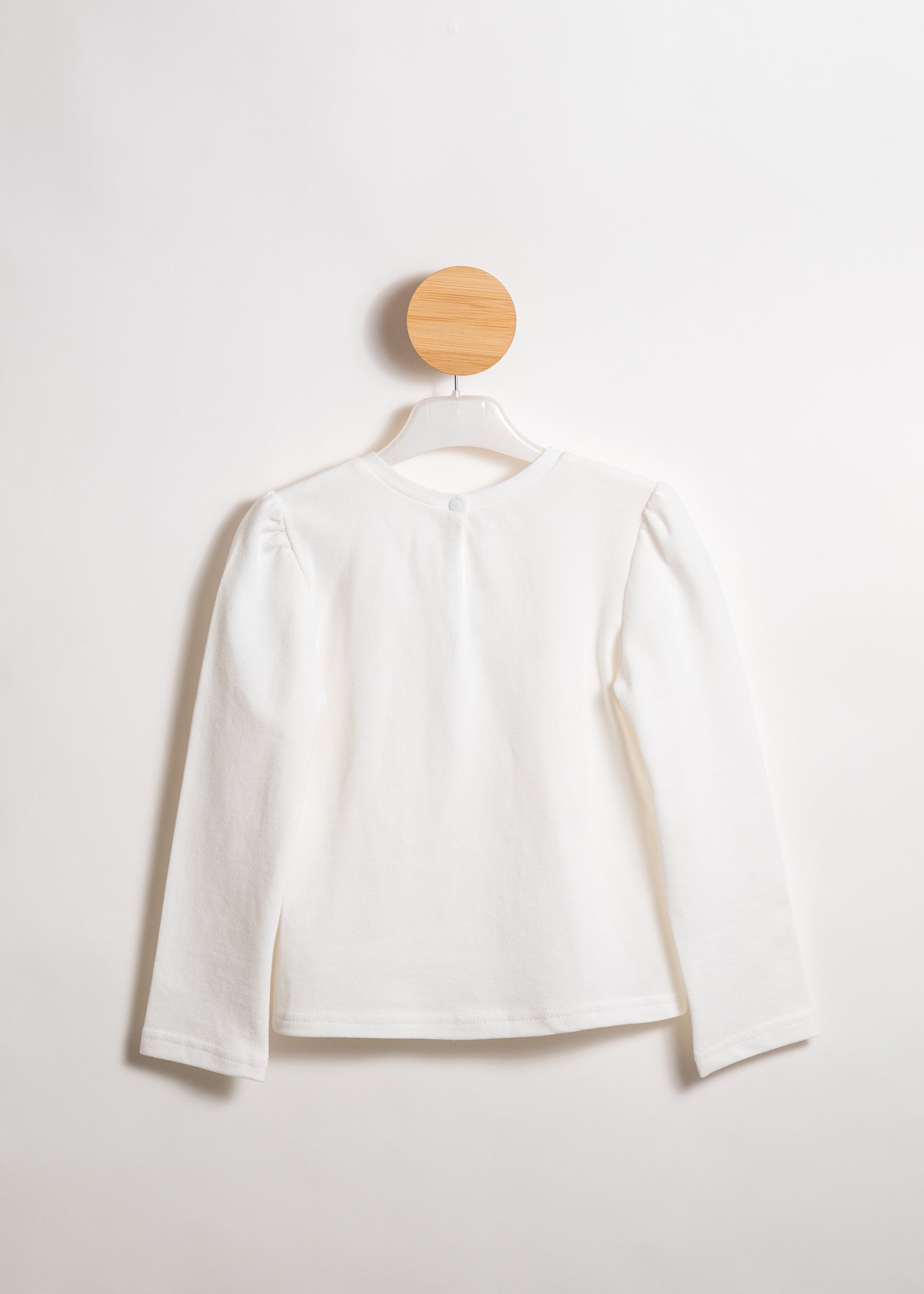 Bluzita Crem Cu Fundita Paiete Argintii AnneBebe