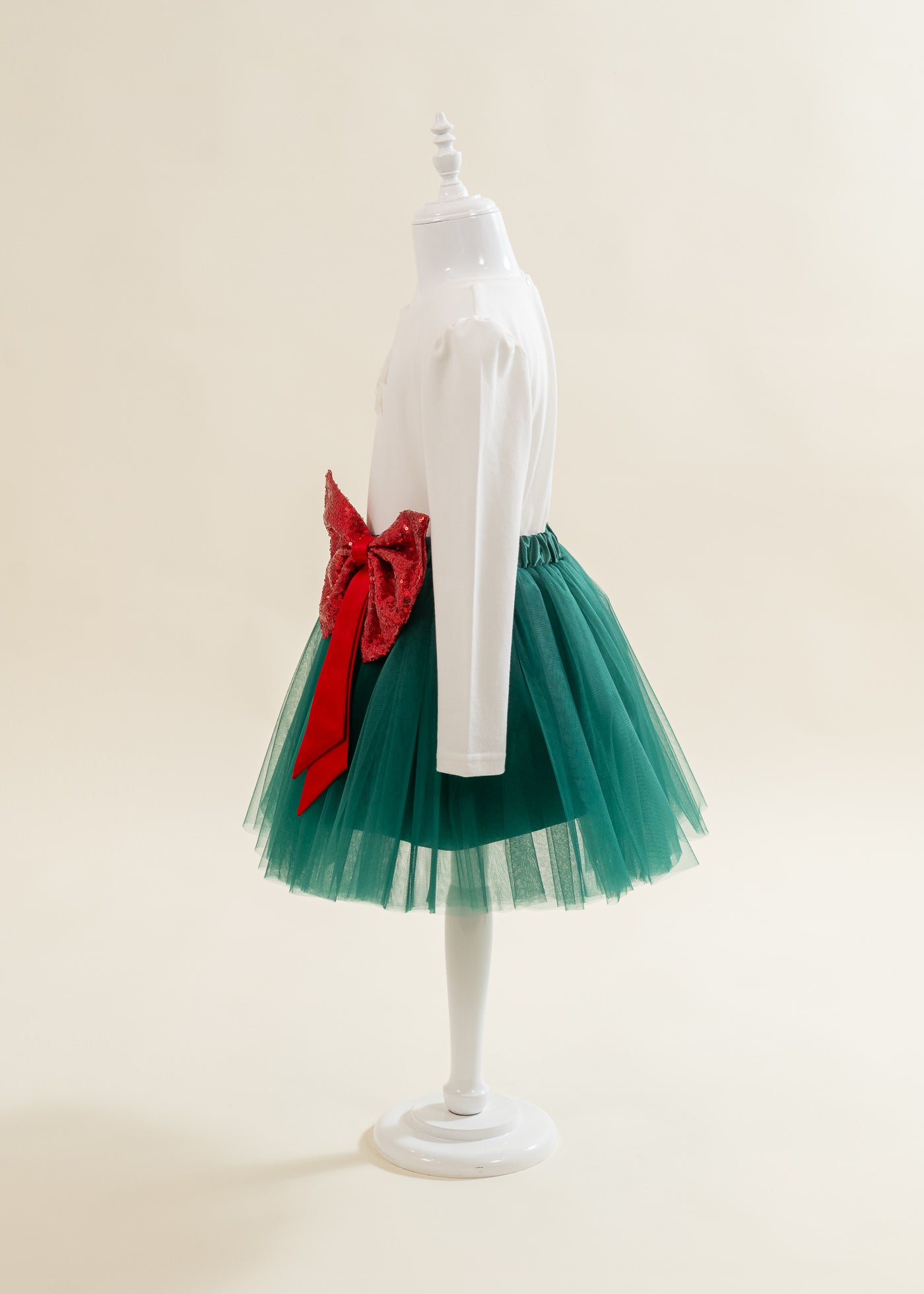 Fusta Tull Verde Funda Paiete AnneBebe