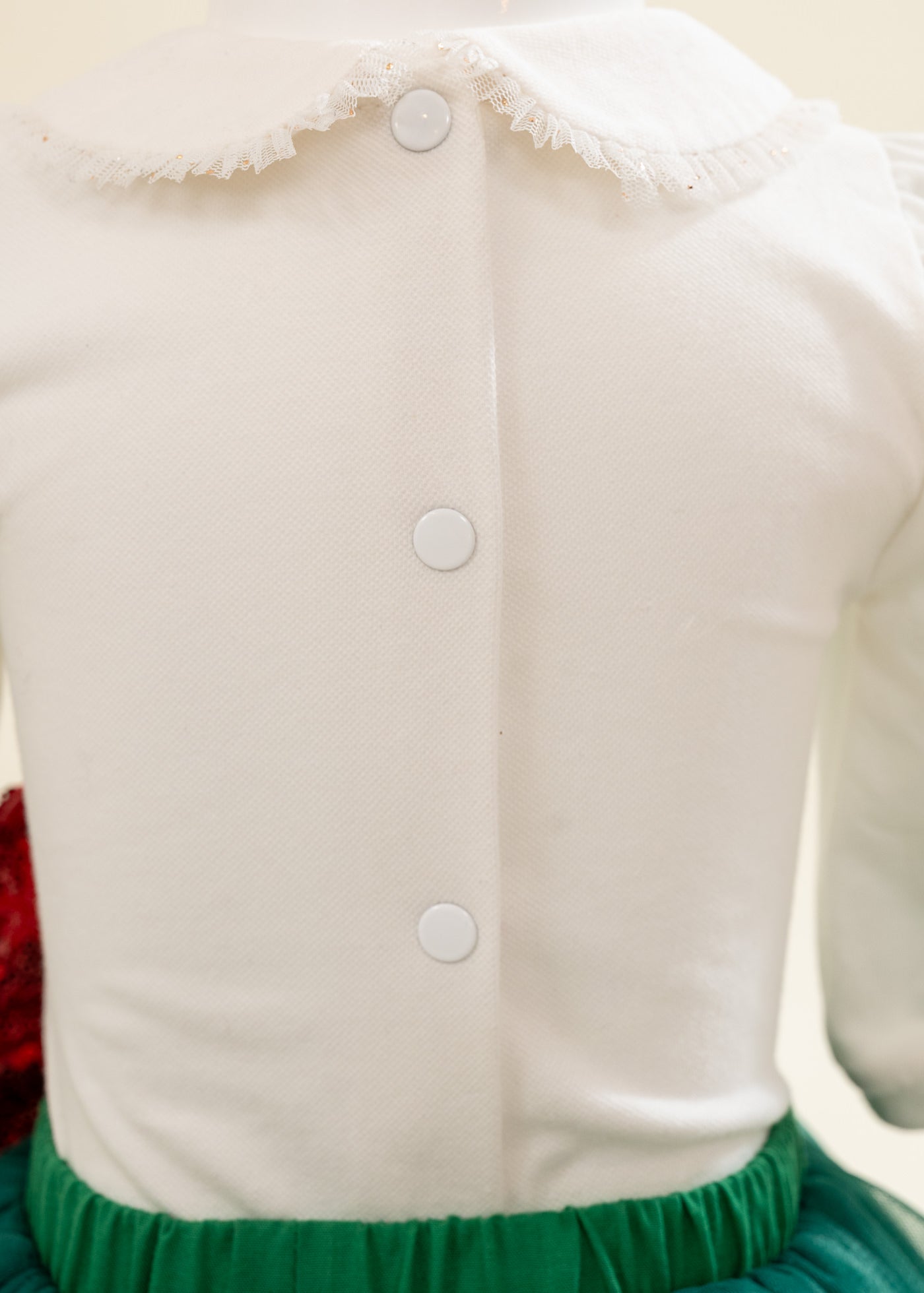 Fusta Tull Verde Funda Paiete AnneBebe