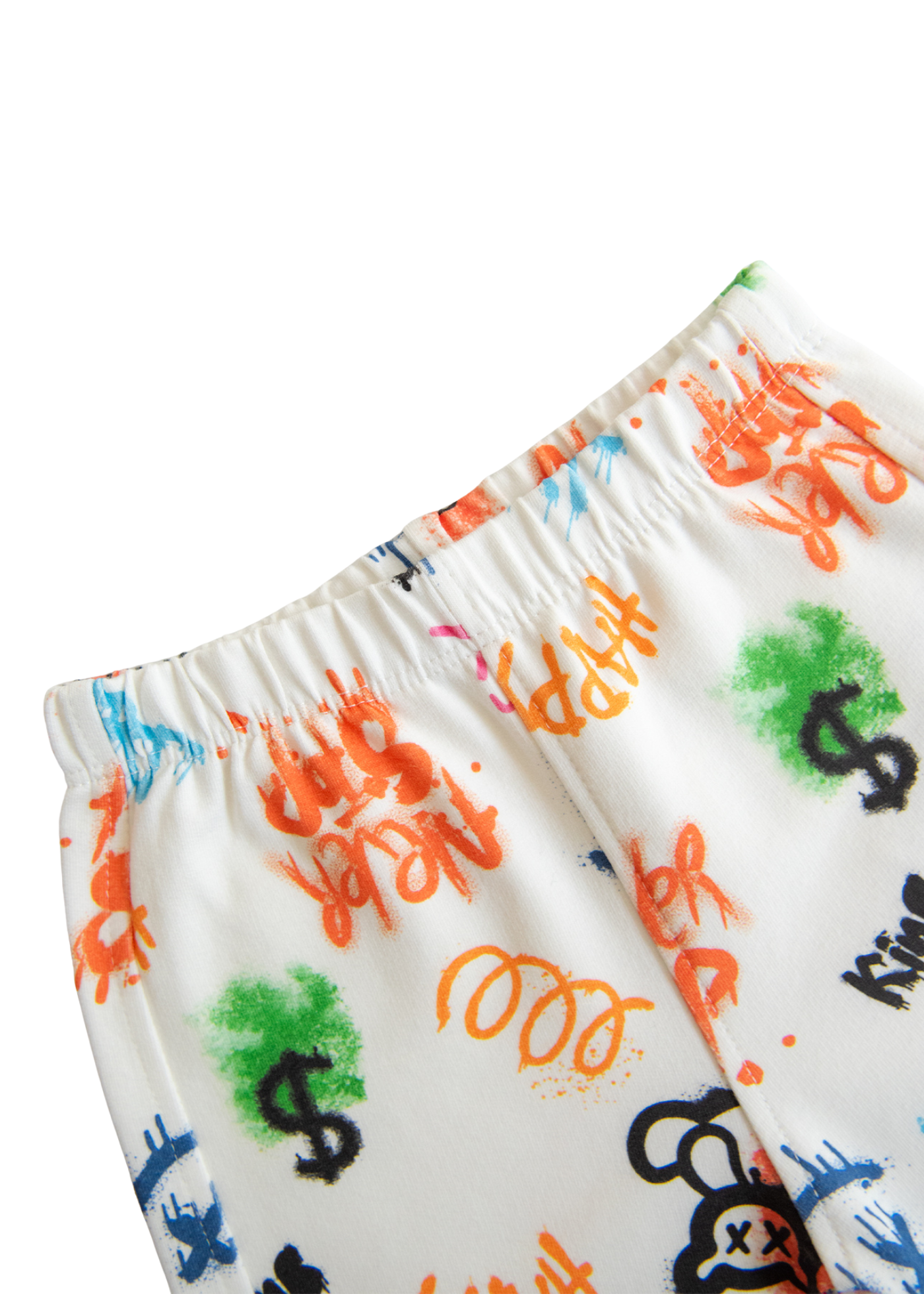 Trening 2 Piese Crem cu Desene Colorate Bumbac Organic S60437 Kitikate