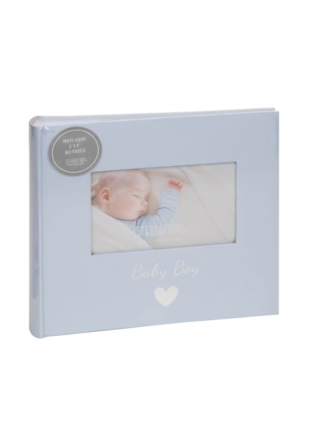 AnneBebe - Album Foto Bebelusi Bleu Baby Boy CG1771B Celebrations