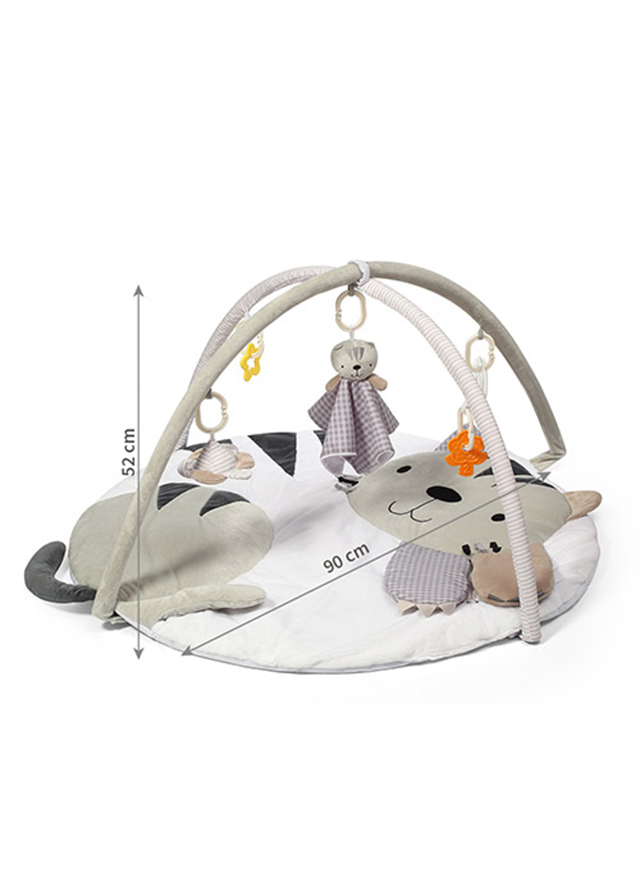 Covoras De Joaca Alb-Gri Pisicuta Catty 1475 BabyOno