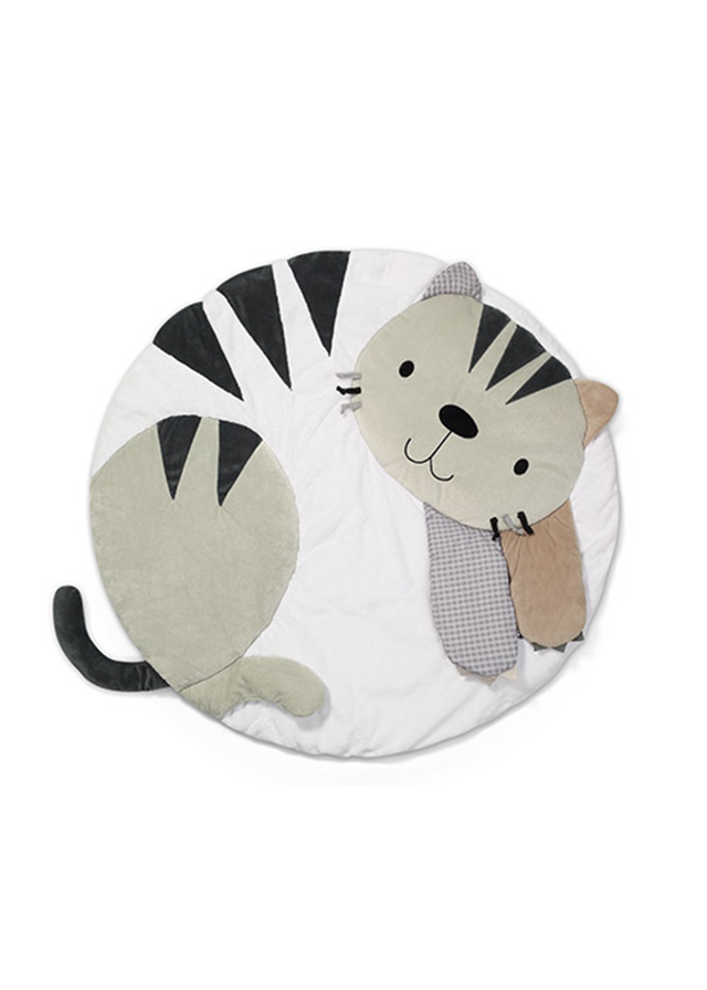Covoras De Joaca Alb-Gri Pisicuta Catty 1475 BabyOno