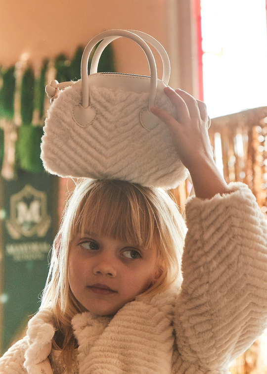 Geanta Bej cu Blana 10084 Mayoral