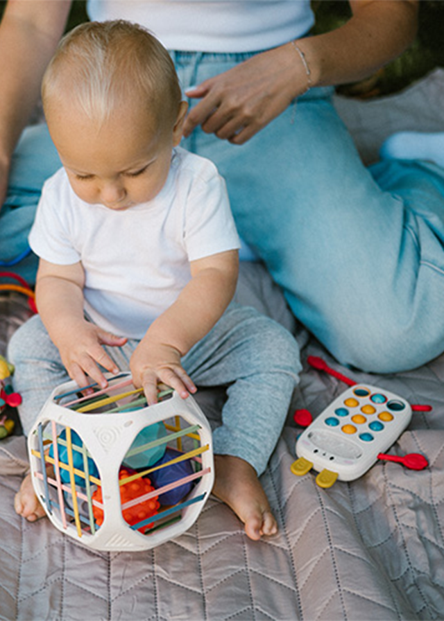 Jucarie Senzoriala Telefon Iepuras 1580 BabyOno