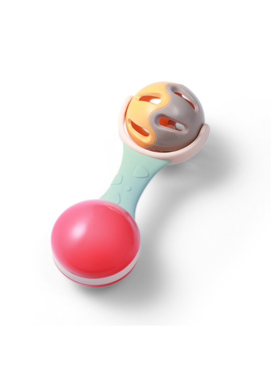 BabyOno 1592 Teething Ring Rattle Toy
