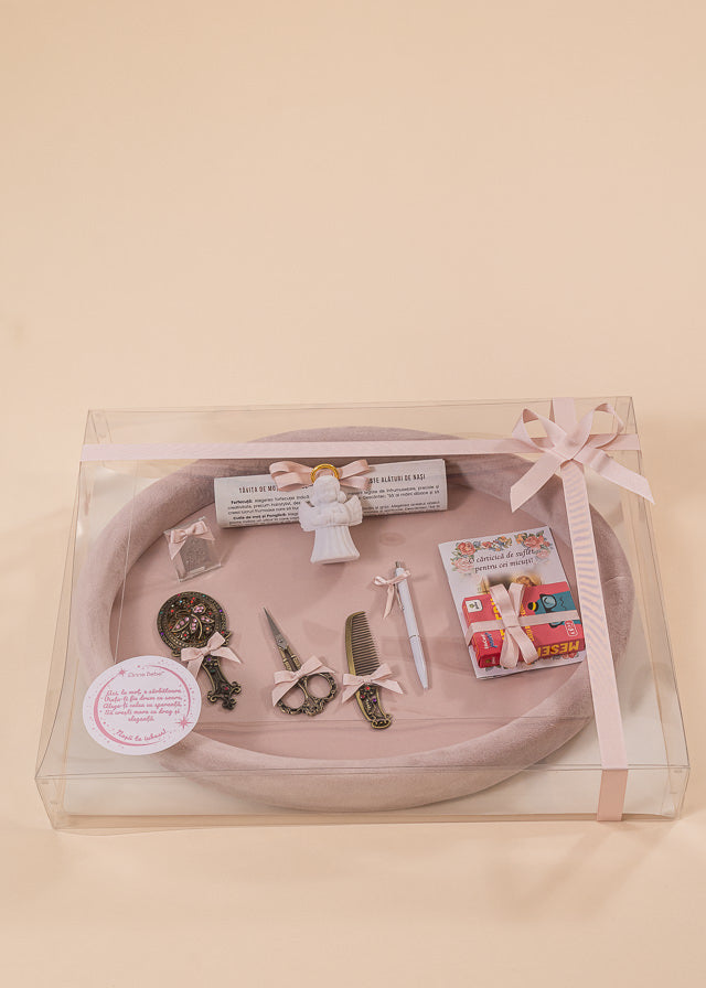 AnneBebe Roz cake-breaking tray set for girls