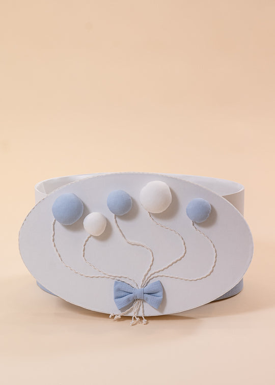 Cufar Gabriel Oval Crem Cu Baloane AnneBebe