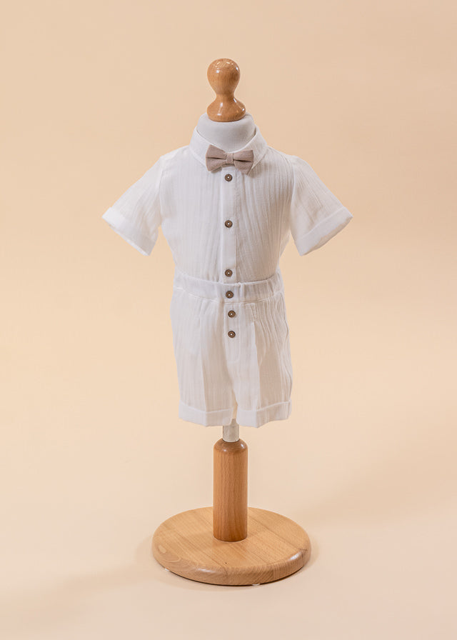 Radu Christening Set 2 Pieces Costume and Personalized Suit AnneBebe