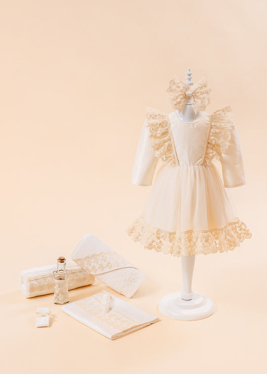 Set Botez Ilona 2 Piese Rochita si Trusou AnneBebe