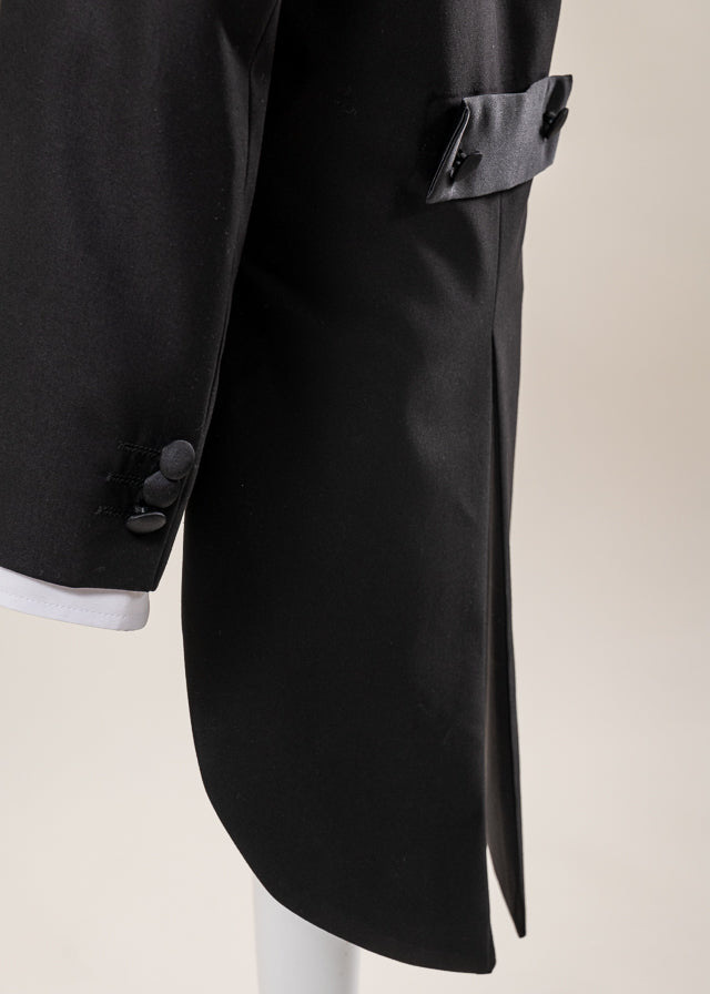 Costum Ceremonie Negru Frac 5 Piese 1640 LaKids