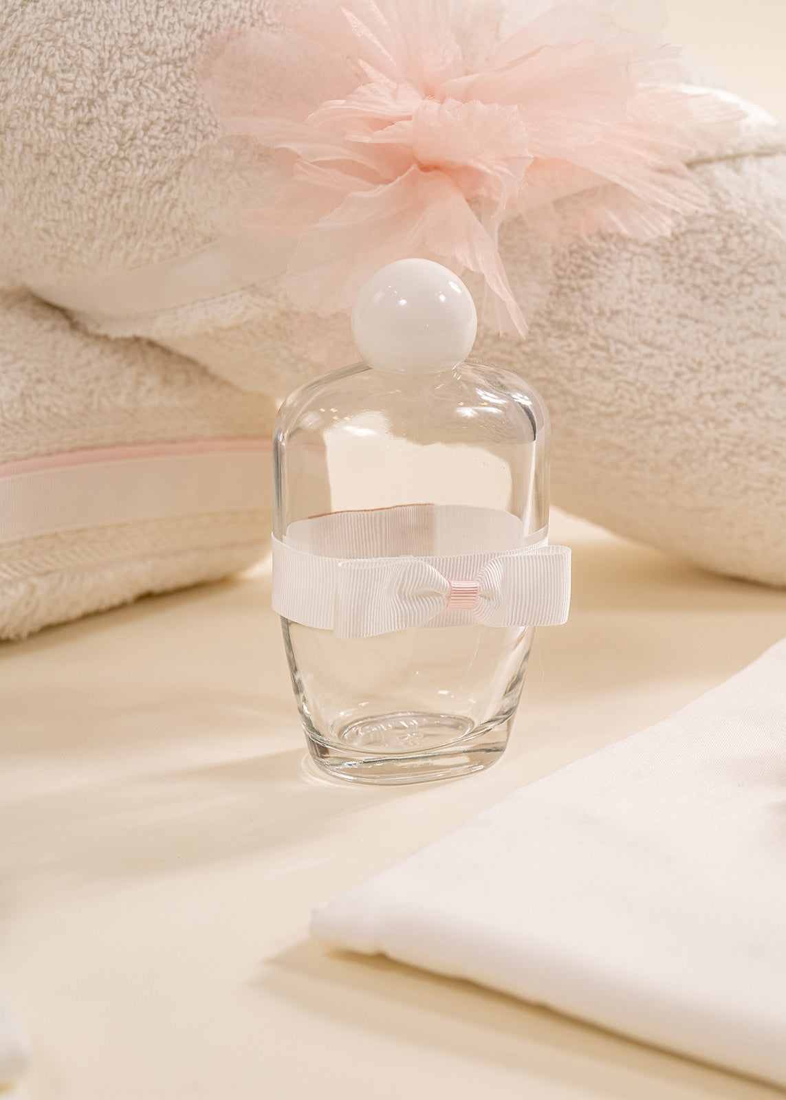 Set Botez Smaranda 3 Piese, Rochie, Trusou si Lumanare Personalizat Botez AnneBebe