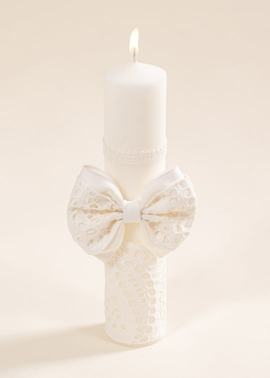 Lumanare Malina Margareta Funda Crem Dantela Broderie Sparta AnneBebe