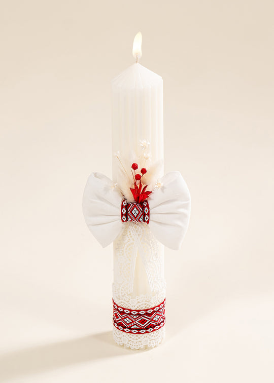 Lumanare Ava Iurie (Ivan) Funda Crem In Model Traditional AnneBebe