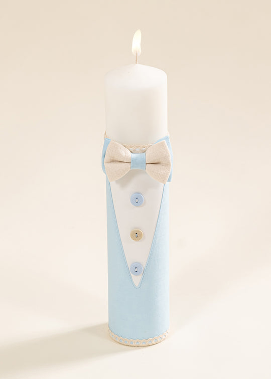 Lumanare Andrew In Bleu cu Papion AnneBebe