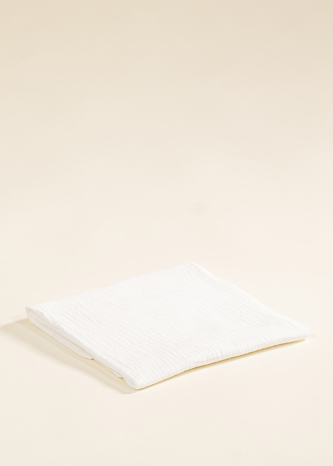 Scutec Bebelusi alb din muselina 90x70 cm AnneBebe