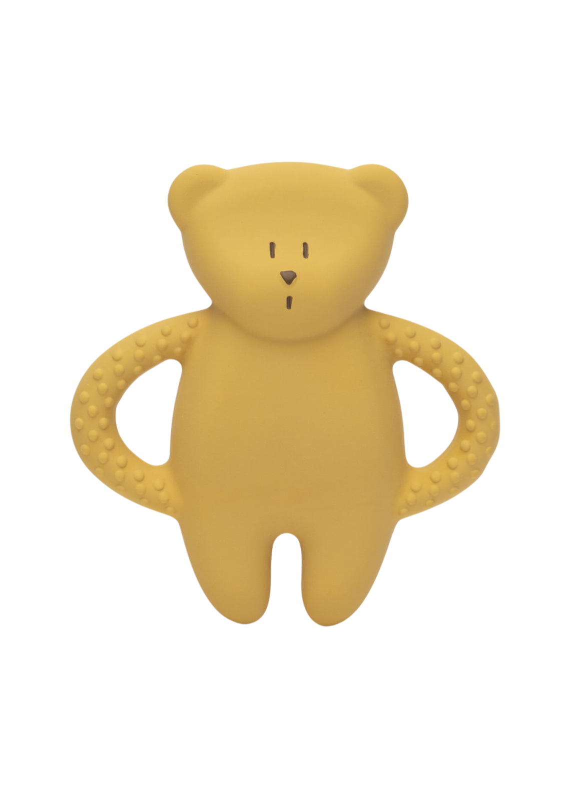 Pure Natural Latex Bear Teething Toy Honey Moonie Bear
