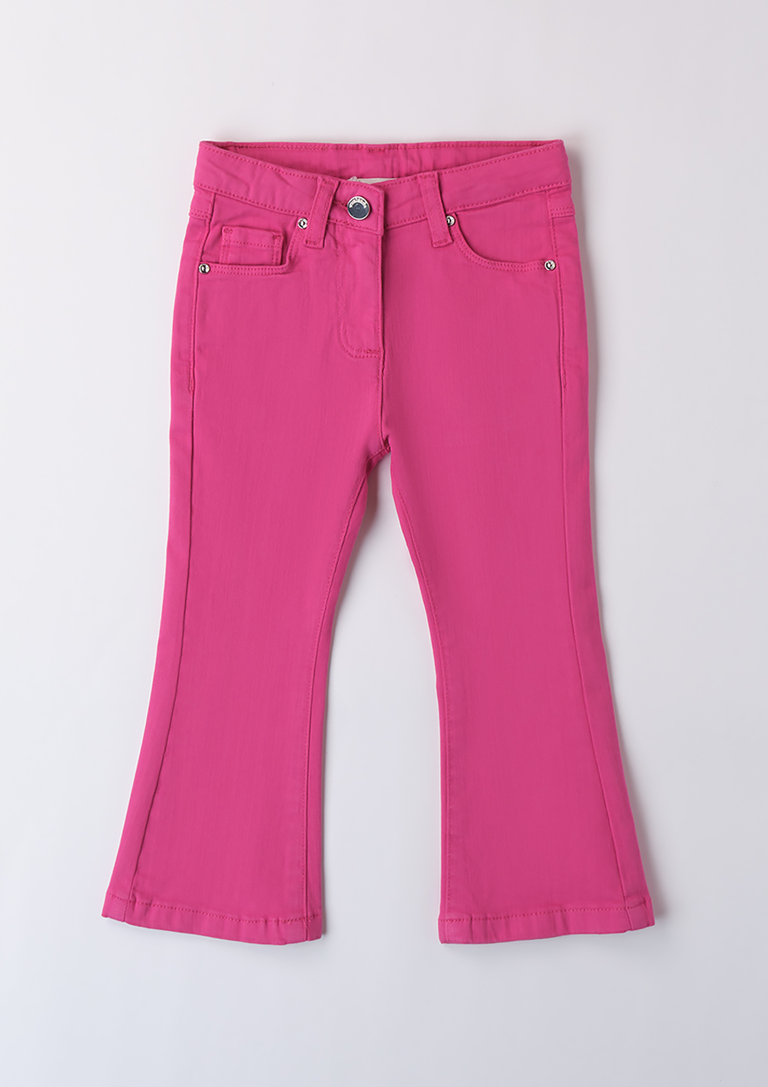 Pantaloni Lungi Evazati Denim Fucsia 0B215.00 Sarabanda