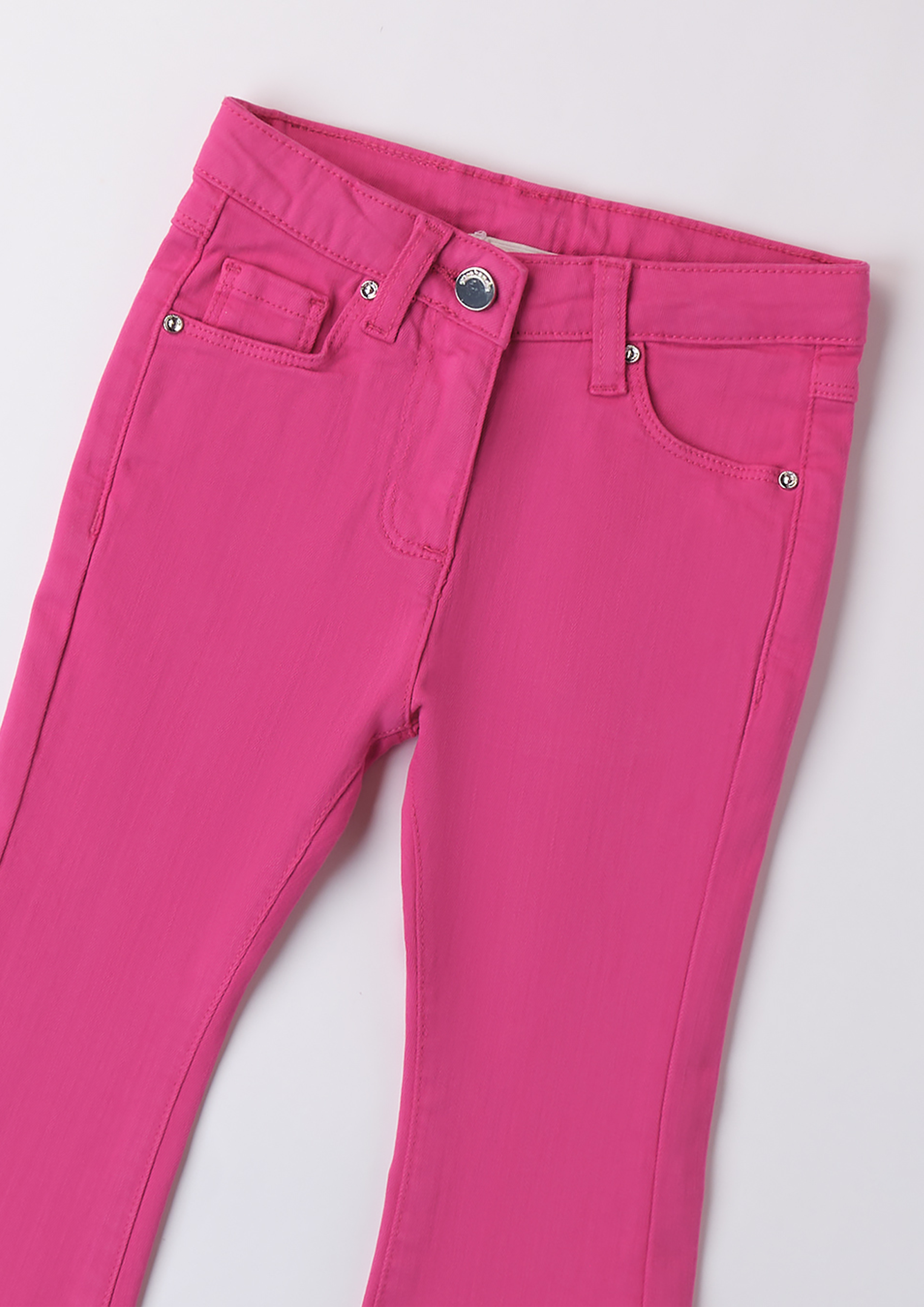 Pantaloni Lungi Evazati Denim Fucsia 0B215.00 Sarabanda