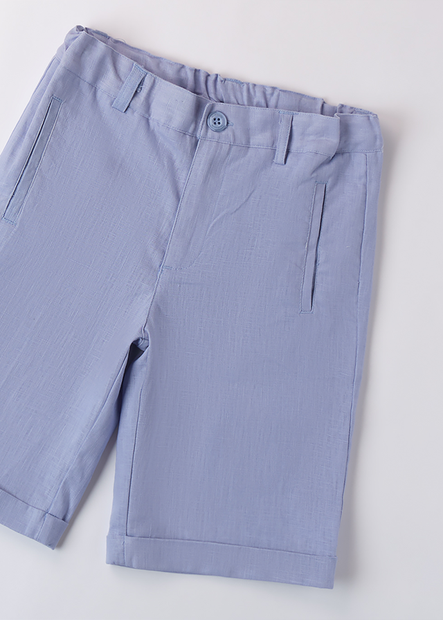 Pantaloni Scurti Eleganti Bleu 0B684.00 Sarabanda