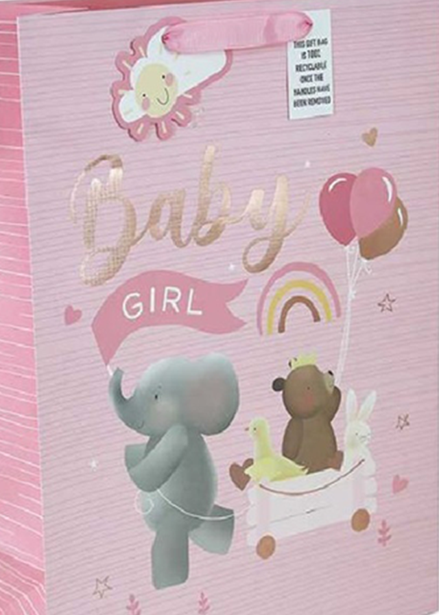 Punga Cadou Roz Baby Girl art 33979