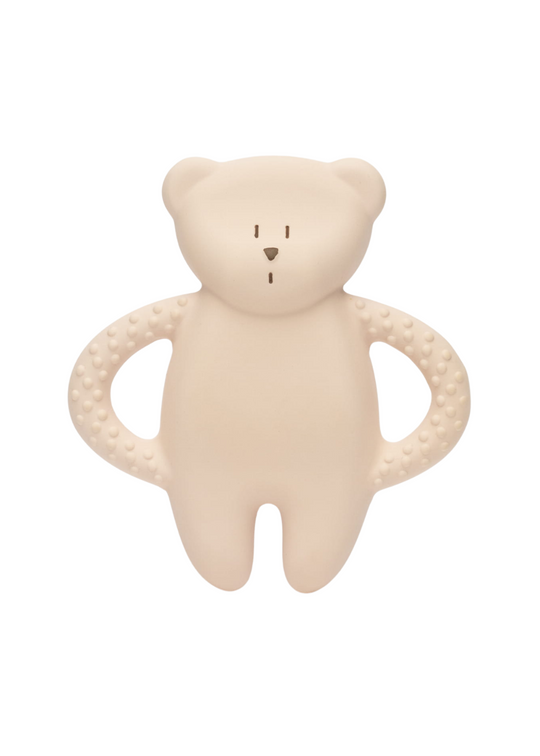 Jucarie Dentitie Ursulet Latex Natural Pur Natural Bear Rose Moonie