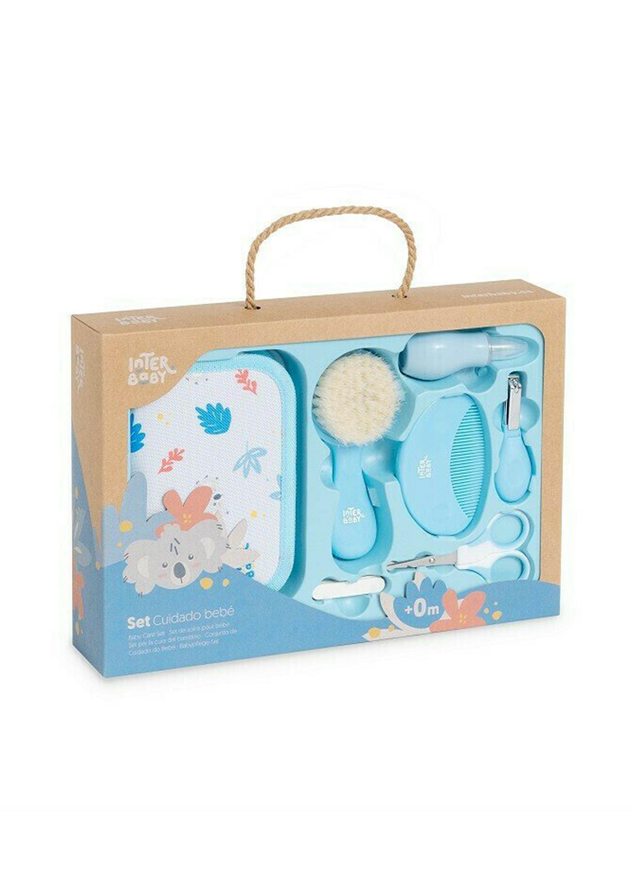 Set De Ingrijire Pentru Bebelusi Koala Bleu NECE2-01 Interbaby