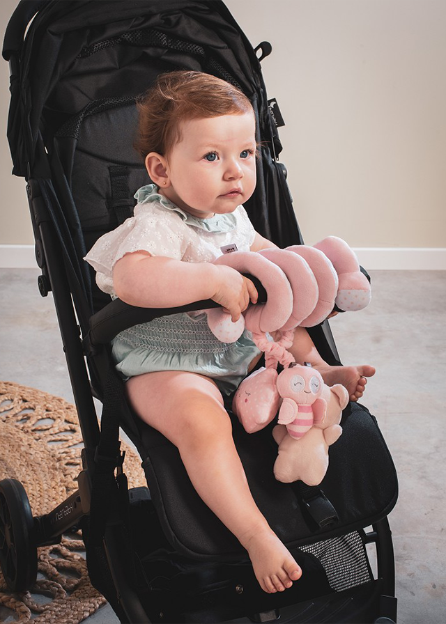 Spirala Pentru Carucior Sau Patut Ursulet Gri OSI03-31 Interbaby