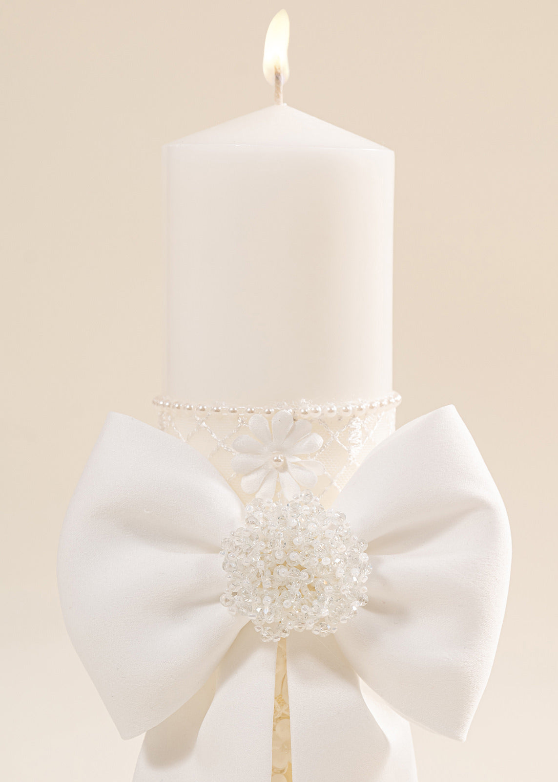 Set Botez Alice 3 Piese, Rochie, Trusou si Lumanare Personalizat Botez AnneBebe