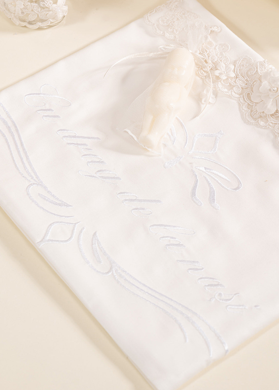 Set Botez Alice 2 Piese Rochie si Trusou Personalizat AnneBebe