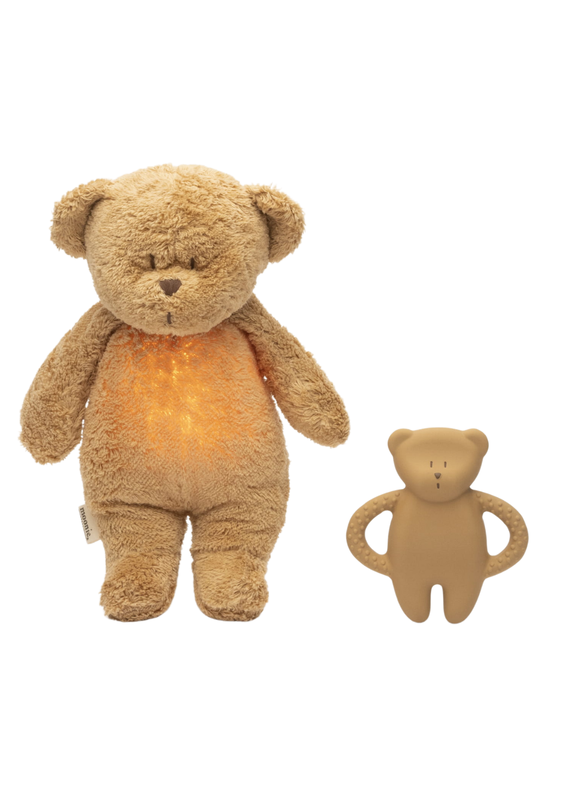 Teething Toy Bear Natural Latex Pure Natural Bear Cappuccino Moonie
