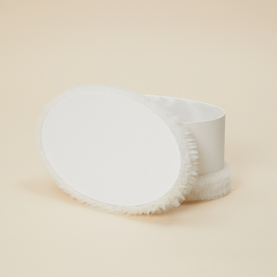 Elegant Chest for Girls Oval Cream Customizable AnneBebe 