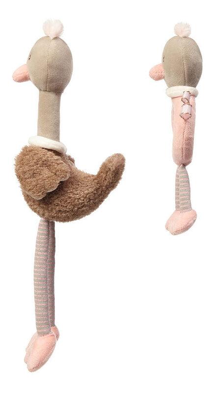 Jucărie de pluș BabyOno Ostrich Mcknox Family 1446 - Camera Bebelusului