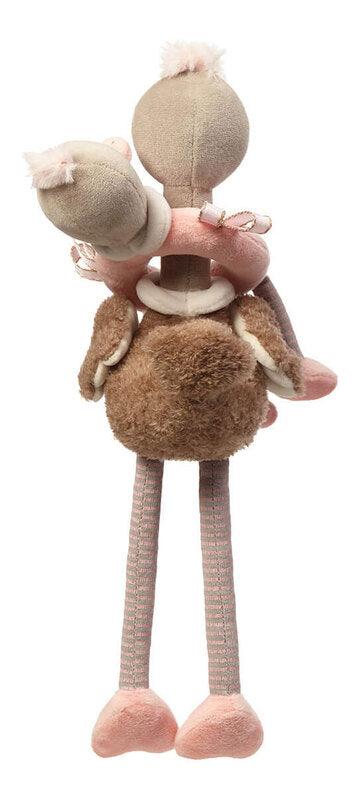 Jucărie de pluș BabyOno Ostrich Mcknox Family 1446 - Camera Bebelusului