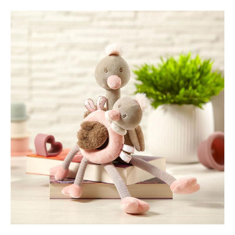 Jucărie de pluș BabyOno Ostrich Mcknox Family 1446 - Camera Bebelusului