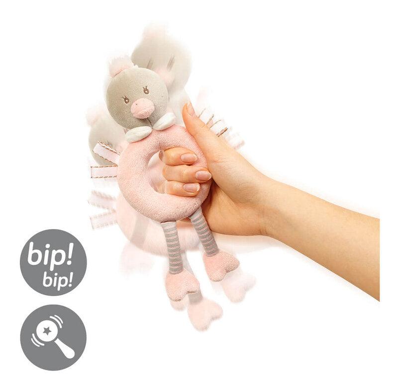 Jucărie de pluș BabyOno Ostrich Mcknox Family 1446 - Camera Bebelusului