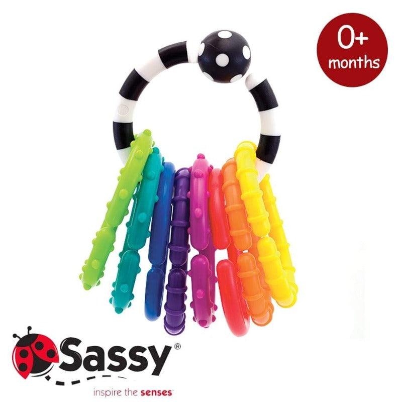 Jucarie educativa 8 inele 80044 Sassy Ring o Links - Camera Bebelusului