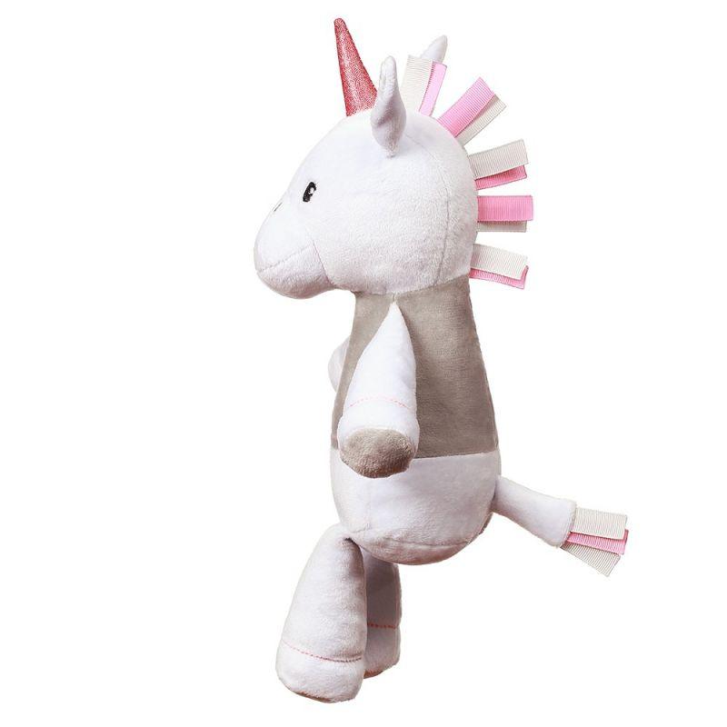 Jucarie Educativa Bebelusi Din Plus Moale 61 Cm Unicorn BabyOno 631 - Camera Bebelusului