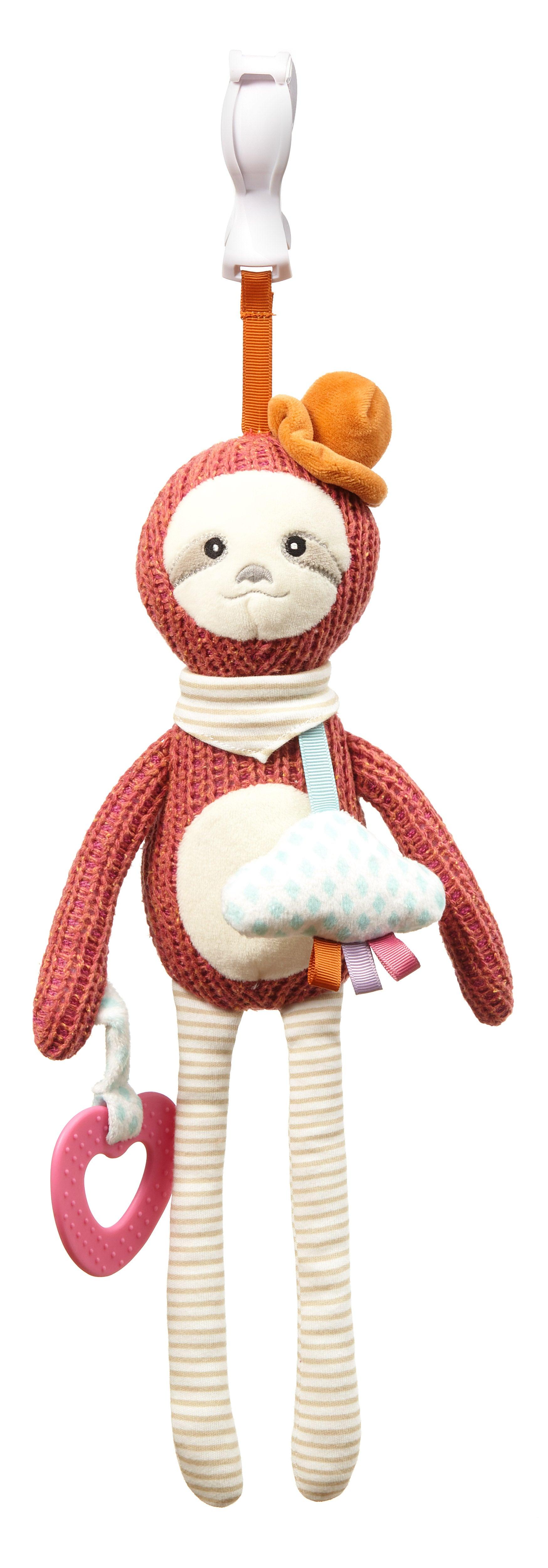 Jucarie educativa pentru carucior Lenesul Leon, +0 luni, Babyono - Camera Bebelusului