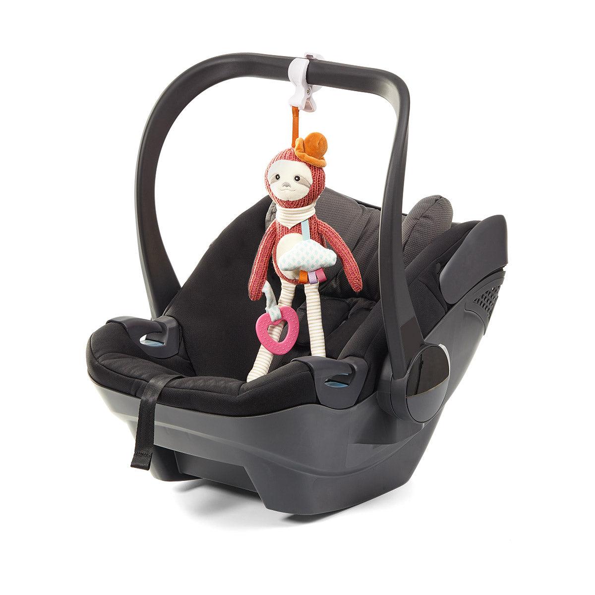 Jucarie educativa pentru carucior Lenesul Leon, +0 luni, Babyono - Camera Bebelusului