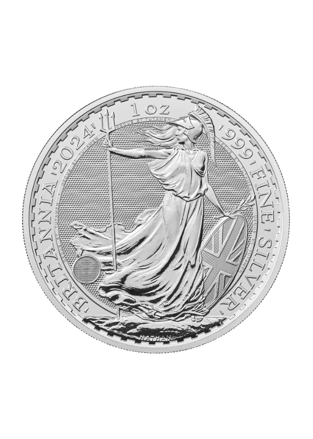 Moneda Argint Britannia Charles III 2025 31.10 gr - 209217