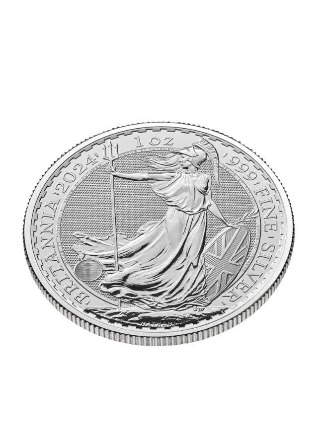 Moneda Argint Britannia Charles III 2025 31.10 gr - 209217