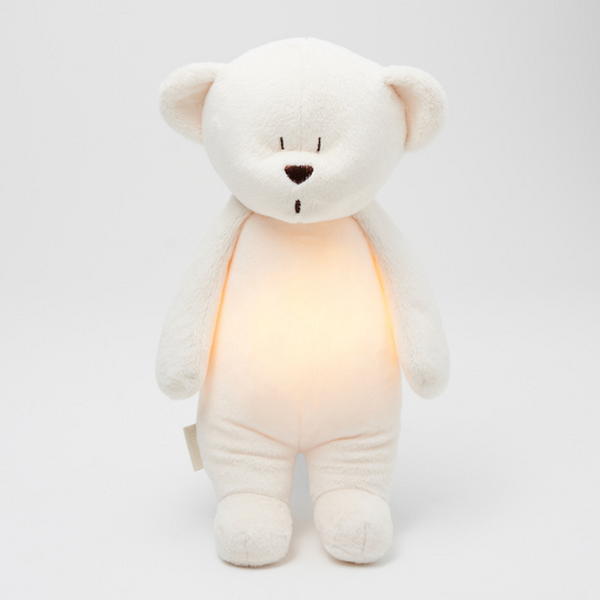 Ursulet Jucarie Muzicala cu Lampa de Veghe Incorporata Cream Moonie 2.0