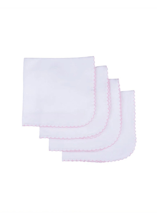 Set 4 Batiste Fetite Crem & Roz Bumbac Organic S76353 Kiti Kate