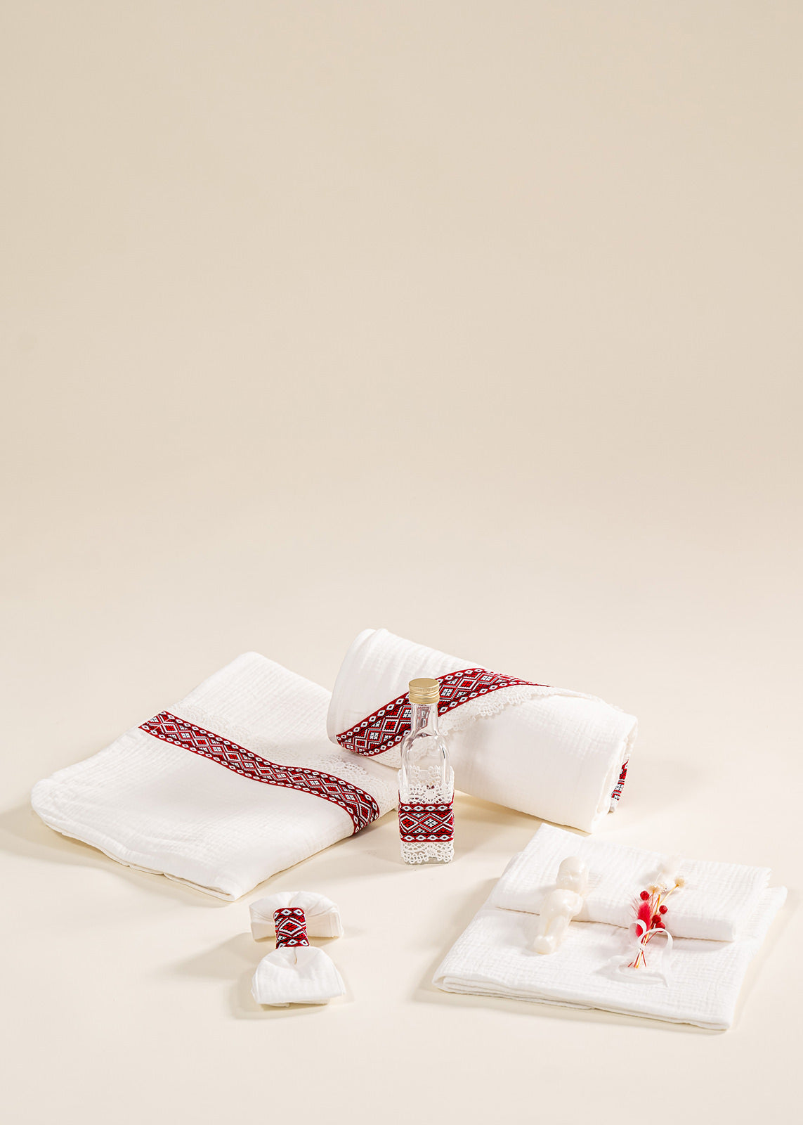 Set Botez Ava 2 Piese Rochie si Trusou Personalizat AnneBebe