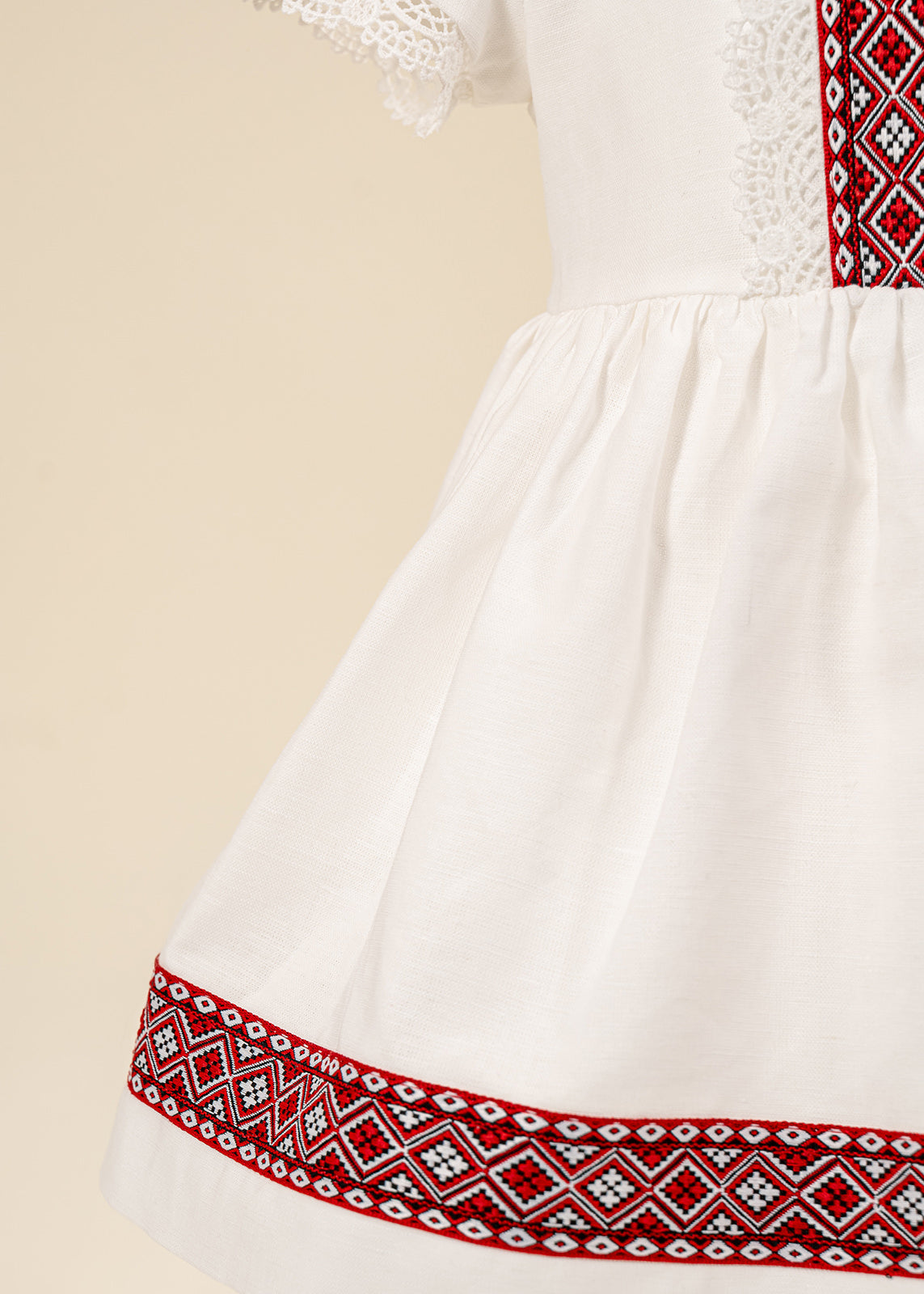 Set Botez Ava 2 Piese Rochie si Trusou Personalizat AnneBebe
