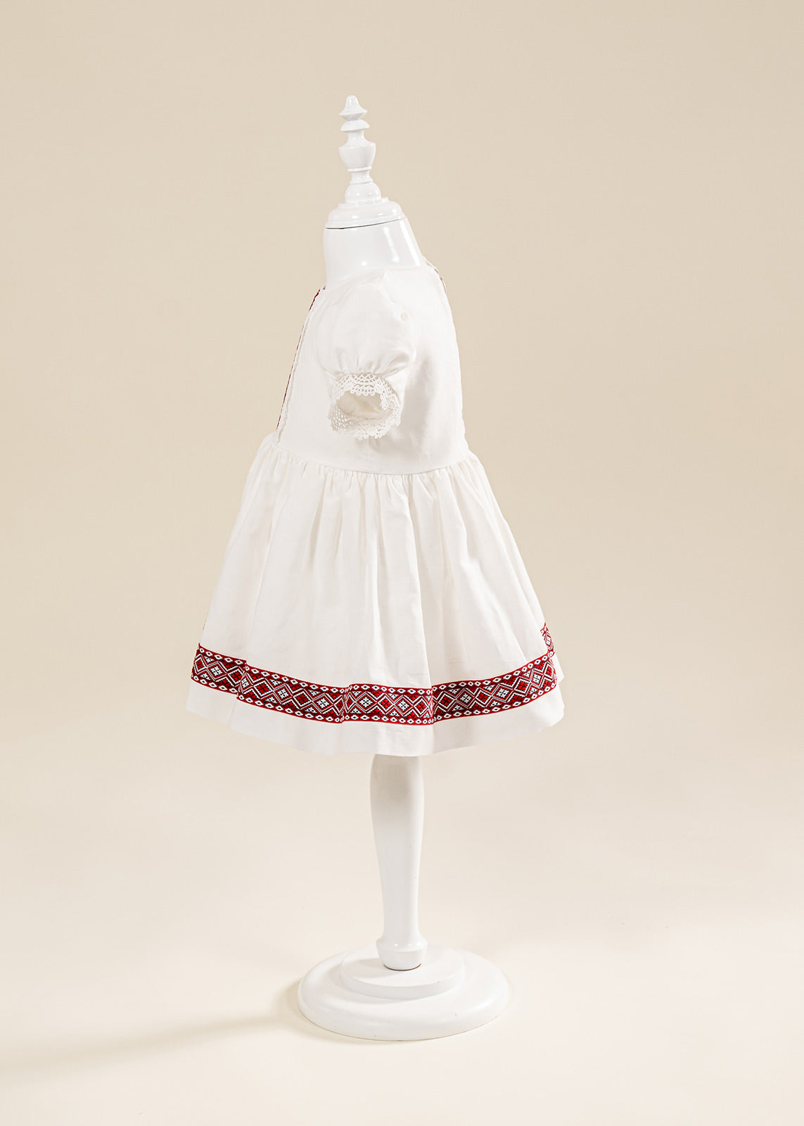Set Botez Ava 2 Piese Rochie si Trusou Personalizat AnneBebe